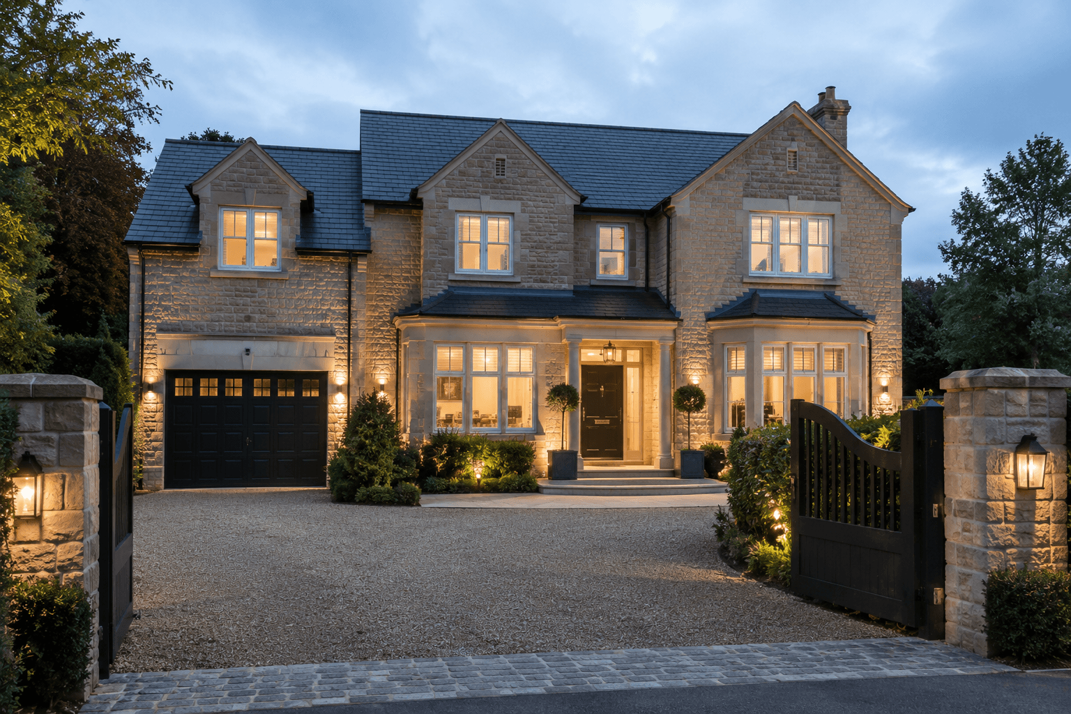 Accompanied viewing at a UK rental property