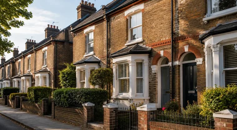 A row of UK rental homes kept compliant