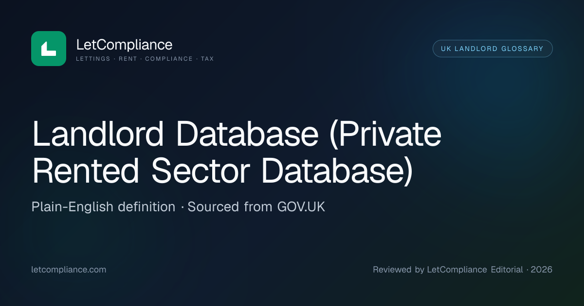 The PRS landlord database (2026) | LetCompliance
